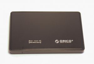 orico,HDD,hard,drive,enclosure,2.5",2588C3,review,portable,USB,Type-C,mechanical,3.0,cable,speed,read,write,top